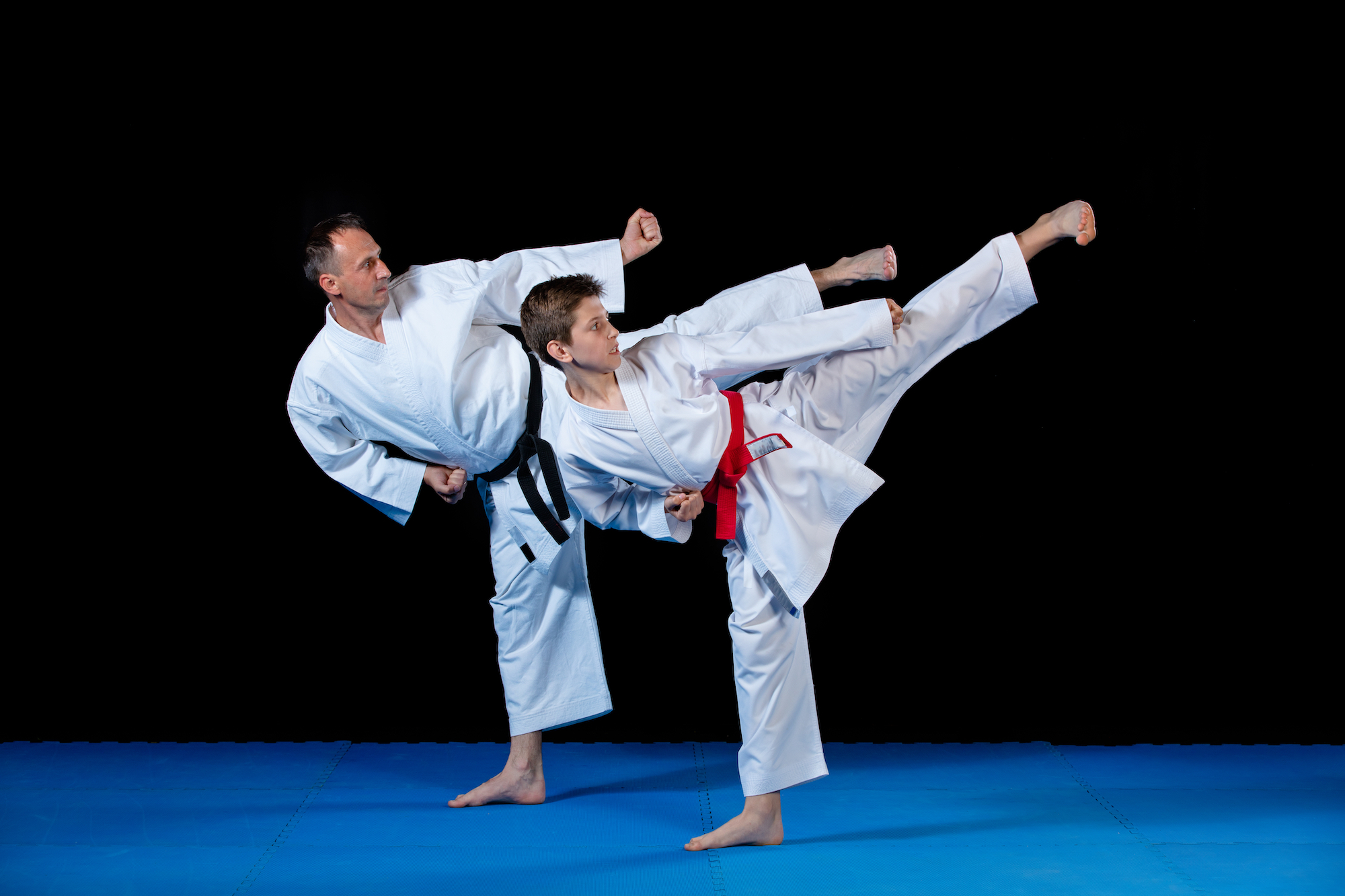 Karate Kids martial arts class for children ages 6-10 at Ed's TKD